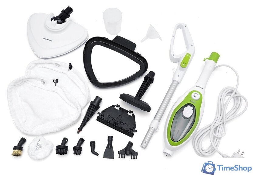 Паровая швабра Kitfort KT-1004-2 (зеленый) - Изображение №9 — Интернет-магазин Time-Shop