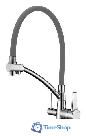 Смеситель Lemark Comfort LM3071C (серый) - Изображение №1 — Интернет-магазин Time-Shop