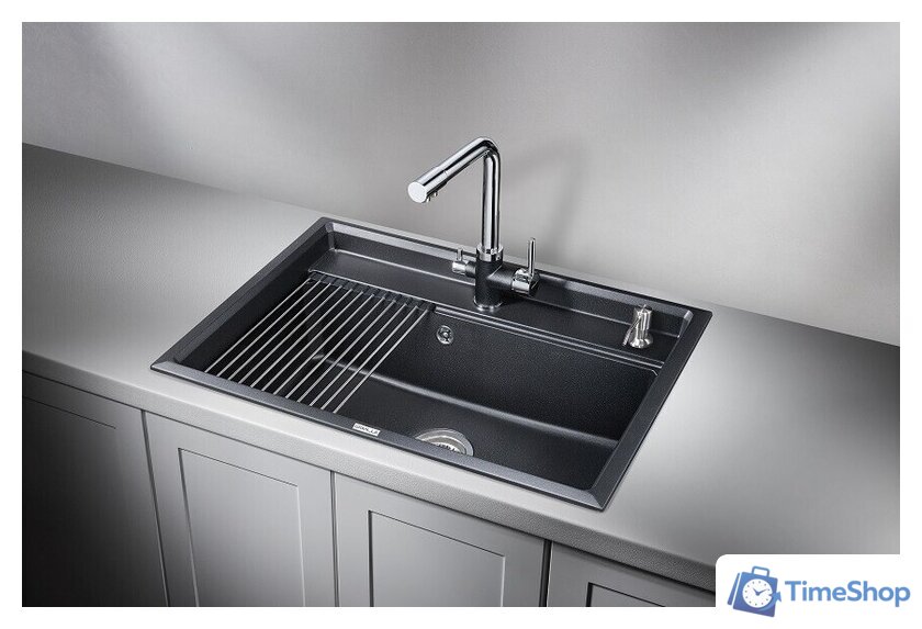 Кухонная мойка Granula KS-7301 (шварц) - Изображение №2 — Интернет-магазин Time-Shop