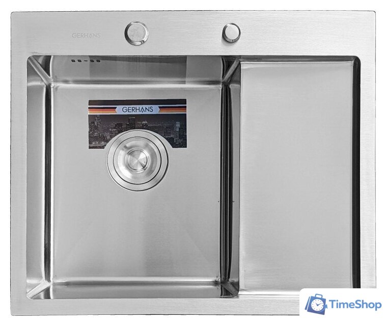 Кухонная мойка Gerhans K35848-L (нержавеющая сталь) - Изображение №1 — Интернет-магазин Time-Shop