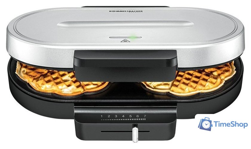 Вафельница ROMMELSBACHER WA 1250 - Изображение №1 — Интернет-магазин Time-Shop