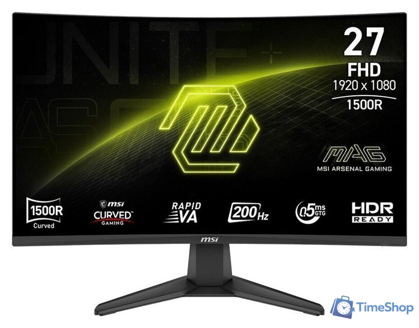 Игровой монитор MSI MAG 276CF E20 - Изображение №1 — Интернет-магазин Time-Shop