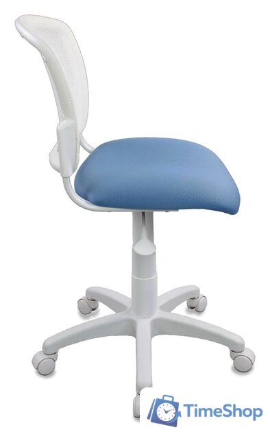 Компьютерное кресло Бюрократ CH-W296NX/26-24 (голубой) - Изображение №3 — Интернет-магазин Time-Shop