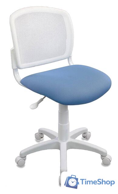 Компьютерное кресло Бюрократ CH-W296NX/26-24 (голубой) - Изображение №1 — Интернет-магазин Time-Shop