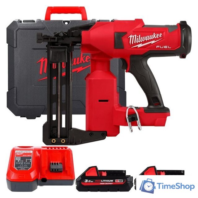 Степлер Milwaukee M18 FUEL M18FFUS-302C 4933479832 (с 2-мя АКБ 3 Ач, кейс) - Изображение №1 — Интернет-магазин Time-Shop