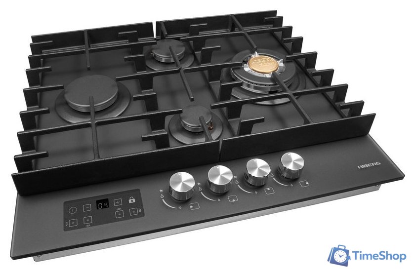 Варочная панель Hiberg VM 6245 Gr - Изображение №3 — Интернет-магазин Time-Shop