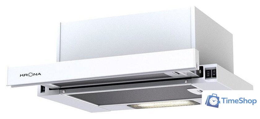 Кухонная вытяжка Krona Kamilla 450 (белый) - Изображение №1 — Интернет-магазин Time-Shop