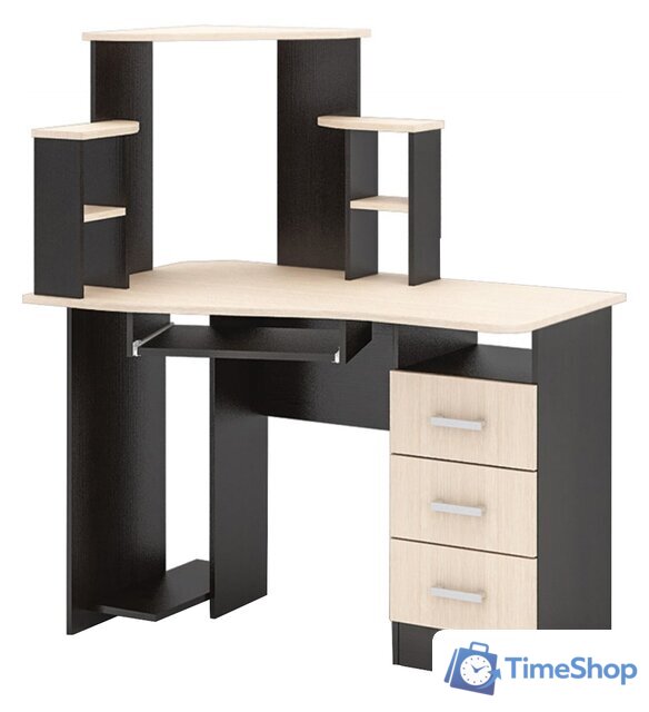 Стол Стендмебель №1 (дуб белфорт/венге) - Изображение №1 — Интернет-магазин Time-Shop