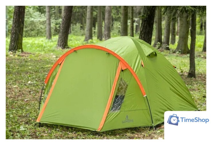 Кемпинговая палатка Coyote Oboluse-3 (зеленый) - Изображение №9 — Интернет-магазин Time-Shop