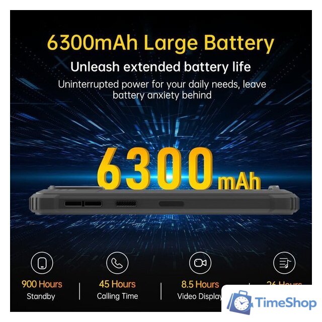 Телефон Oukitel WP32 4GB/128GB (серый) - Изображение №2 — Интернет-магазин Time-Shop