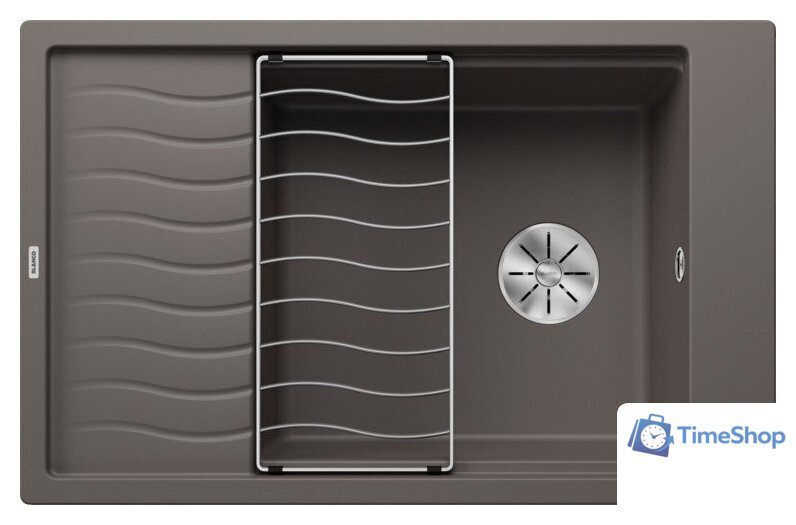 Кухонная мойка Blanco Elon XL 6 S 527252 (вулканический серый) - Изображение №1 — Интернет-магазин Time-Shop