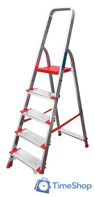 Лестница-стремянка Новая высота NV 3117 (5 ступеней) - Изображение №2 — Интернет-магазин Time-Shop