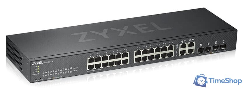 Настраиваемый коммутатор Zyxel GS1920-24v2 - Изображение №2 — Интернет-магазин Time-Shop