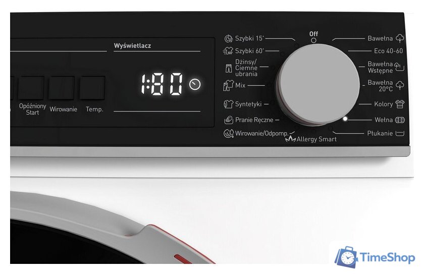Стиральная машина Sharp ES-NFB612CWB-PL - Изображение №4 — Интернет-магазин Time-Shop
