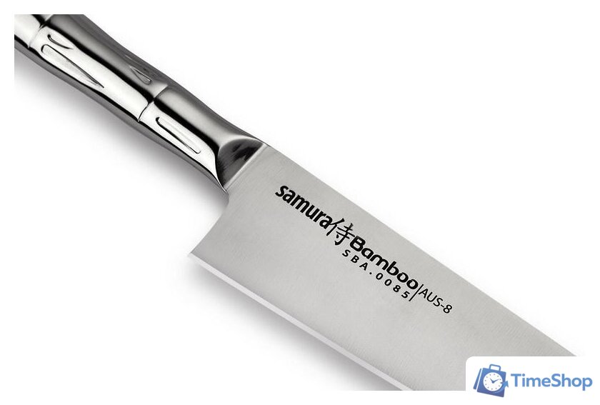 Кухонный нож Samura Bamboo SBA-0085 - Изображение №2 — Интернет-магазин Time-Shop