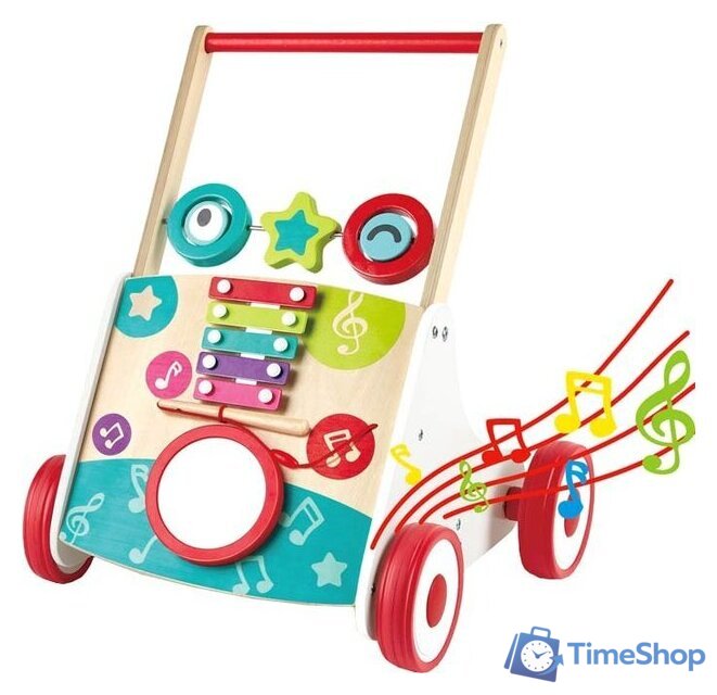 Каталка Hape Музыкальный ходунок E0383-HP - Изображение №1 — Интернет-магазин Time-Shop