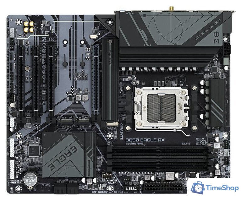 Материнская плата Gigabyte B650 Eagle AX (Rev. 1.0) - Изображение №6 — Интернет-магазин Time-Shop