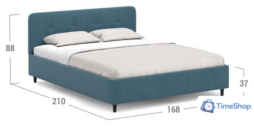 Кровать Moon Family 1253 К004681 160x200 - Изображение №9 — Интернет-магазин Time-Shop