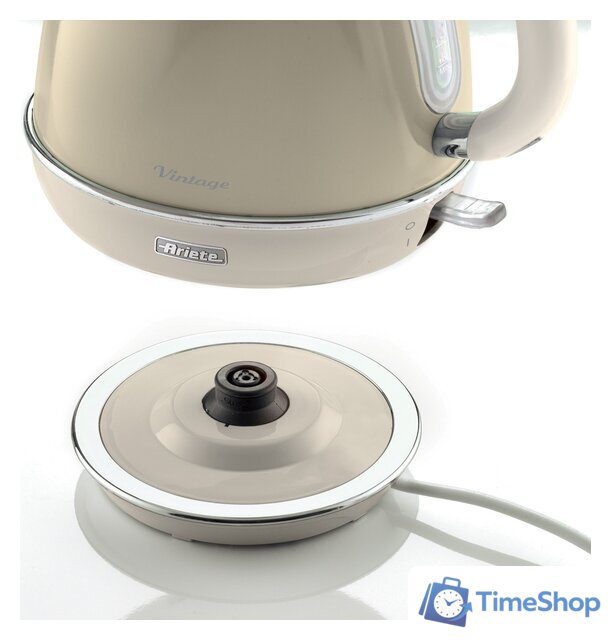 Электрический чайник Ariete Vintage 2869/03 - Изображение №3 — Интернет-магазин Time-Shop