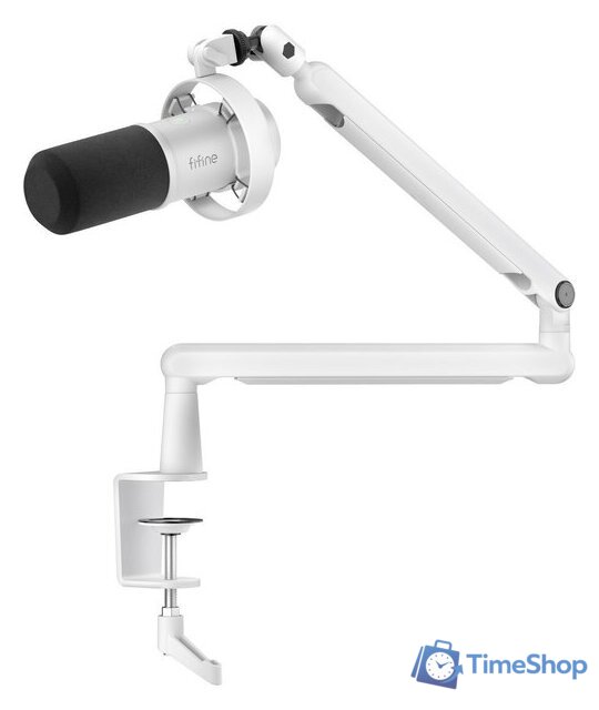 Проводной микрофон FIFINE T688 (белый) - Изображение №1 — Интернет-магазин Time-Shop