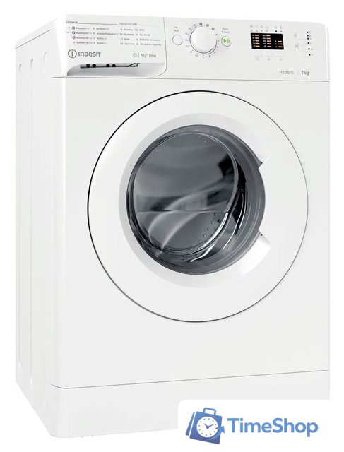 Стиральная машина Indesit MTWA 71252 W PL - Изображение №1 — Интернет-магазин Time-Shop
