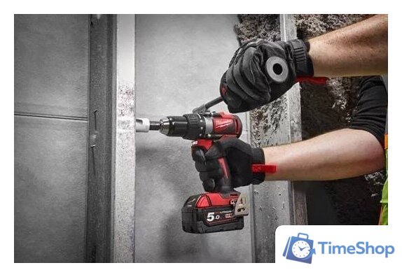 Дрель-шуруповерт Milwaukee M18 BLDD2-0X 4933464514 (без АКБ, кейс) - Изображение №10 — Интернет-магазин Time-Shop