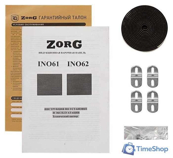 Варочная панель ZorG INO61 (черный) - Изображение №6 — Интернет-магазин Time-Shop