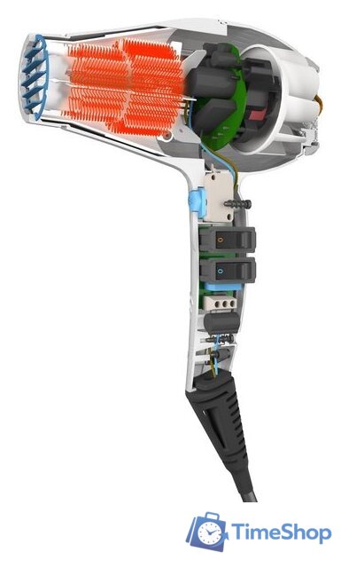 Фен Parlux Digitalyon Silver + Magic Sense - Изображение №6 — Интернет-магазин Time-Shop