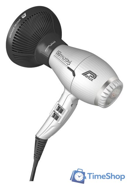 Фен Parlux Digitalyon Silver + Magic Sense - Изображение №3 — Интернет-магазин Time-Shop