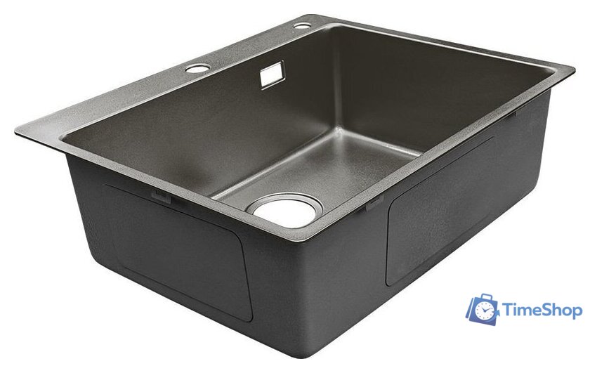 Кухонная мойка GranFest Metal нержавеющая сталь AISI 304 GF-5949 титан - Изображение №5 — Интернет-магазин Time-Shop