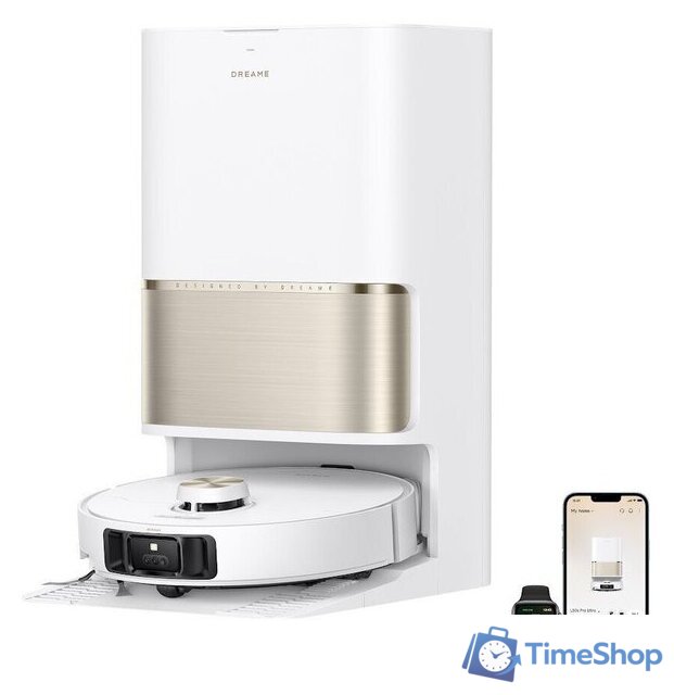 Робот-пылесос Dreame Robot Vacuum L50s Pro Ultra White RLL88HE (евровилка, белый) - Изображение №2 — Интернет-магазин Time-Shop