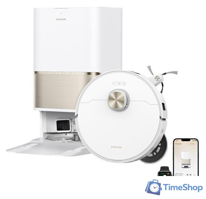 Робот-пылесос Dreame Robot Vacuum L50s Pro Ultra White RLL88HE (евровилка, белый) - Изображение №1 — Интернет-магазин Time-Shop