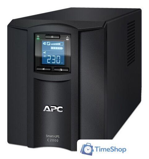 Источник бесперебойного питания APC Smart-UPS C 2000VA LCD 230V (SMC2000I) - Изображение №1 — Интернет-магазин Time-Shop