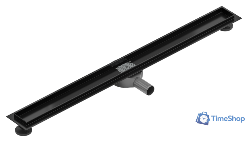 Корпус для трапа Mexen Flat 360 Black 1740100 - Изображение №1 — Интернет-магазин Time-Shop