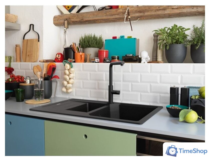 Кухонная мойка Franke Urban UBG 651-78 114.0741.213 (оникс) - Изображение №2 — Интернет-магазин Time-Shop