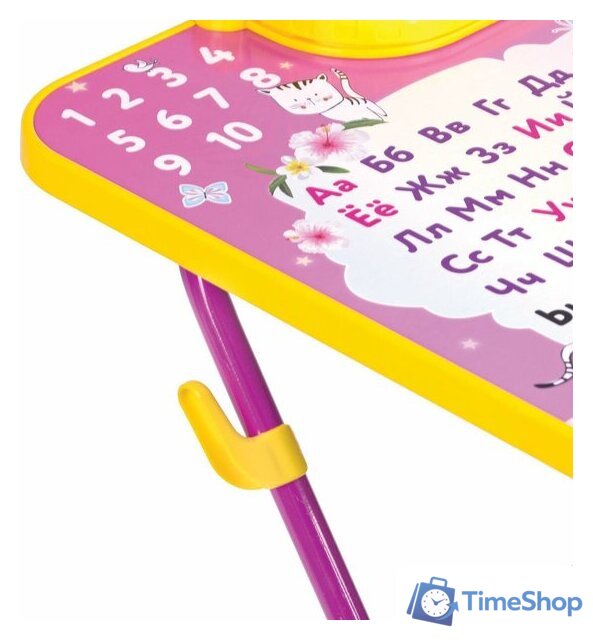 Детский стол BRAUBERG Nika Kids 532635 (розовый) - Изображение №4 — Интернет-магазин Time-Shop
