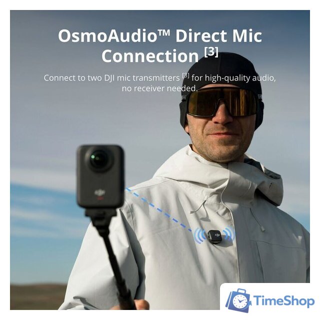 Экшен-камера DJI Osmo 360 Standard Combo - Изображение №16 — Интернет-магазин Time-Shop