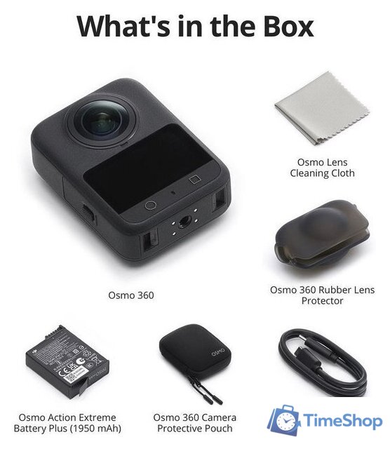 Экшен-камера DJI Osmo 360 Standard Combo - Изображение №11 — Интернет-магазин Time-Shop