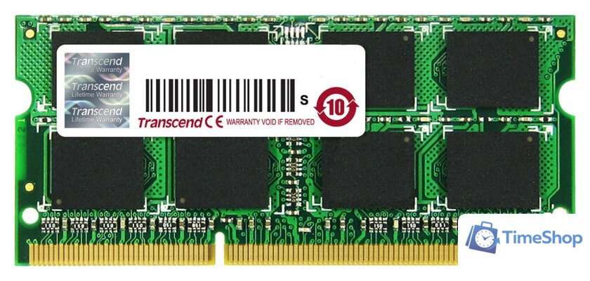Оперативная память Transcend JetRam 4GB DDR3 SO-DIMM PC3-12800 (TS512MSK64V6N) - Изображение №1 — Интернет-магазин Time-Shop