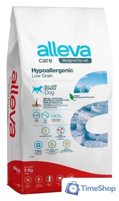 Сухой корм для собак Alleva Care Hypoallergenic P10267 5 кг - Изображение №1 — Интернет-магазин Time-Shop