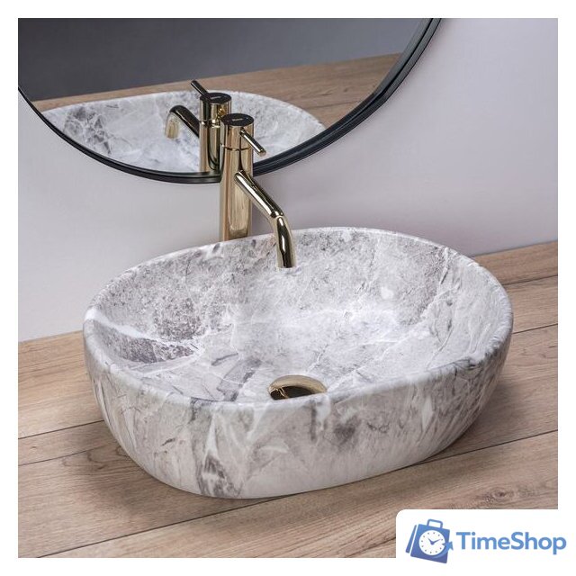 Умывальник Rea Lara (камень) - Изображение №2 — Интернет-магазин Time-Shop