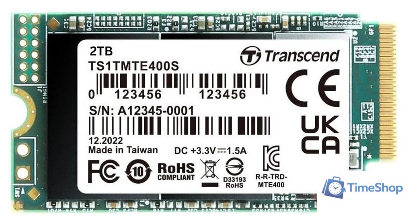 SSD Transcend 400S 2TB TS2TMTE400S - Изображение №1 — Интернет-магазин Time-Shop