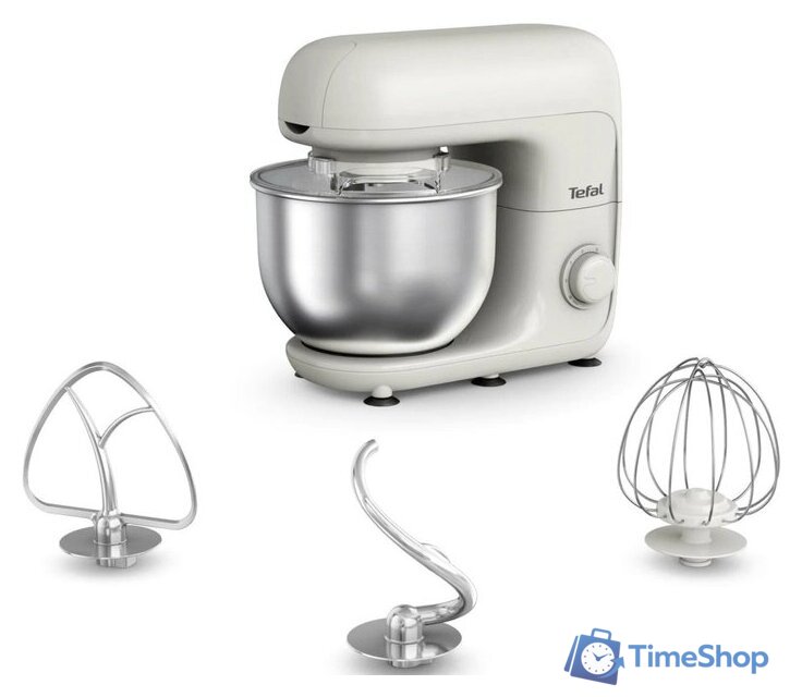 Планетарный миксер Tefal Bake Essential QB160138 - Изображение №1 — Интернет-магазин Time-Shop
