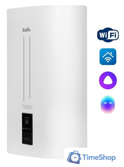 Накопительный электрический водонагреватель Ballu BWH/S 30 Cetrion Inox Inverter - Изображение №1 — Интернет-магазин Time-Shop