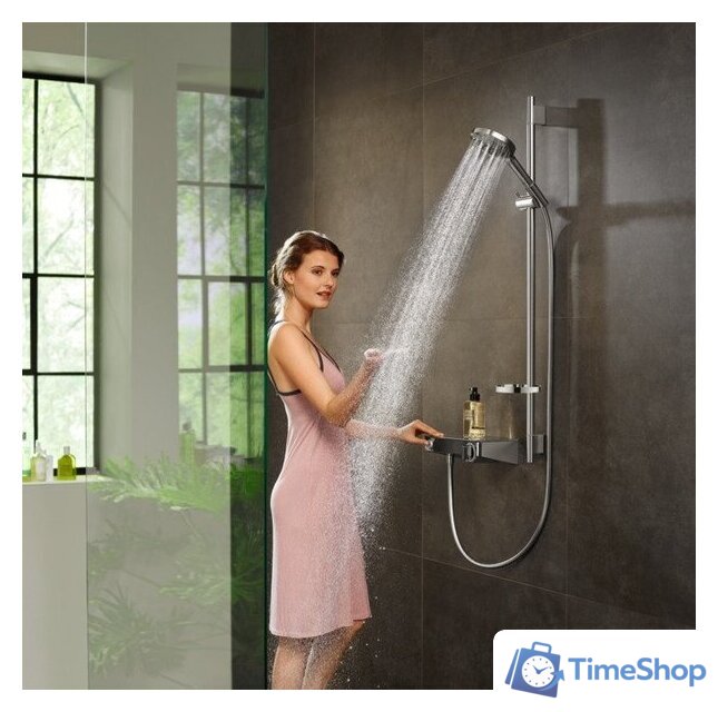 Душевой гарнитур  Hansgrohe Raindance Select S 27654000 - Изображение №10 — Интернет-магазин Time-Shop