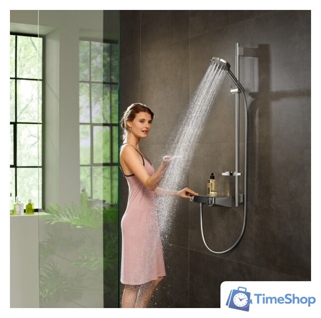 Душевой гарнитур  Hansgrohe Raindance Select S 27654000 - Изображение №10 — Интернет-магазин Time-Shop