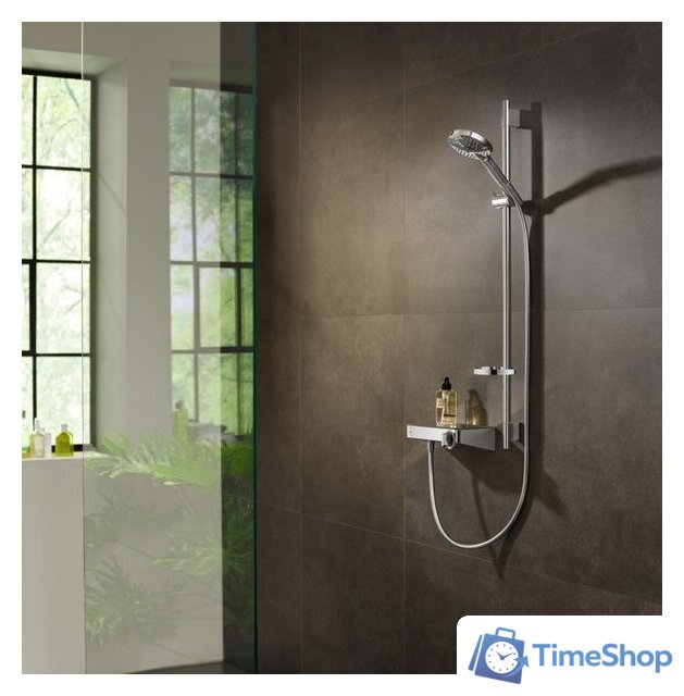 Душевой гарнитур  Hansgrohe Raindance Select S 27654000 - Изображение №9 — Интернет-магазин Time-Shop