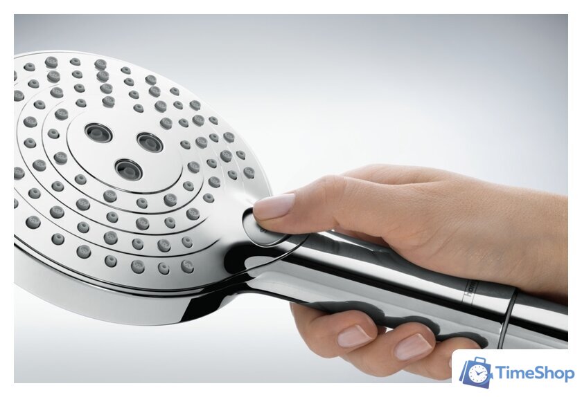 Душевой гарнитур  Hansgrohe Raindance Select S 27654000 - Изображение №3 — Интернет-магазин Time-Shop