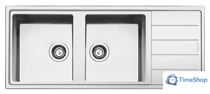 Кухонная мойка Smeg LDR116-2 - Изображение №1 — Интернет-магазин Time-Shop