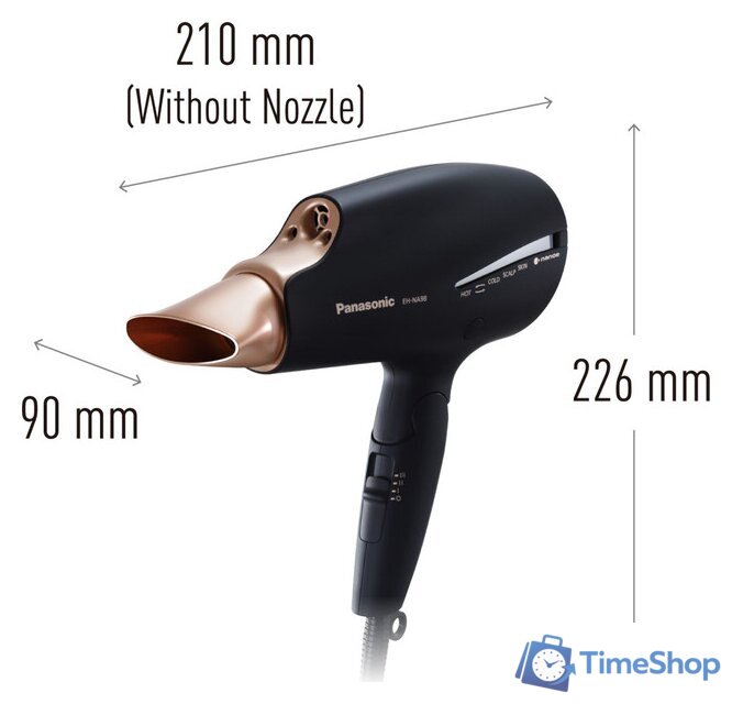 Фен Panasonic EH-NA98-K825 - Изображение №8 — Интернет-магазин Time-Shop